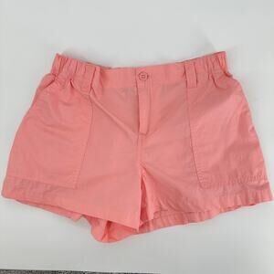 Abound Coral Stretch Waist Comfort Utility Summer Pockets New Womens Small